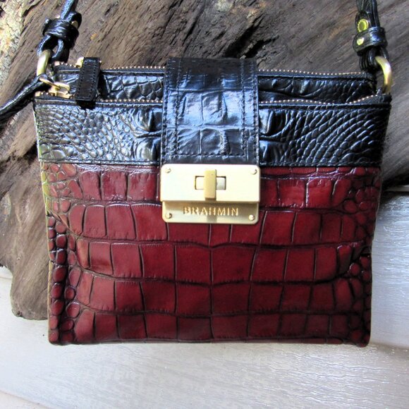 Brahmin Handbags - BRAHMIN  SUPER SWEET  MOJITO BAG, LOTS OF STORAGE , EXCELLENT COND. 8 X 7